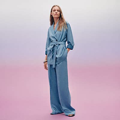 hermes silk pajamas|hermes jackets for women.